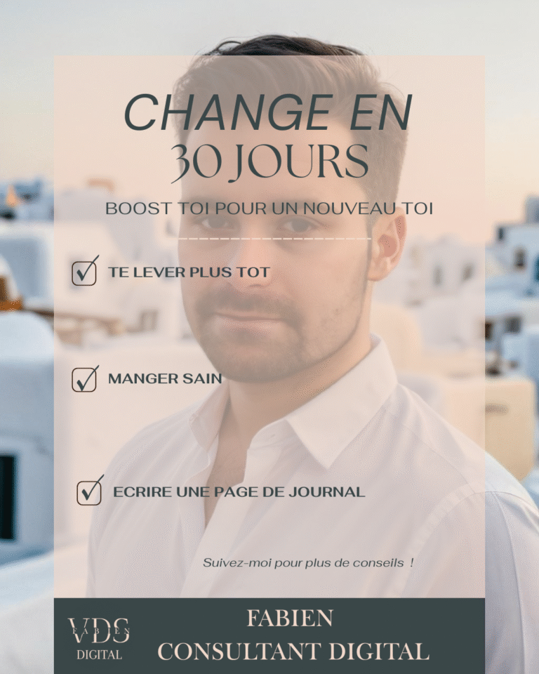 Change en 30 jours