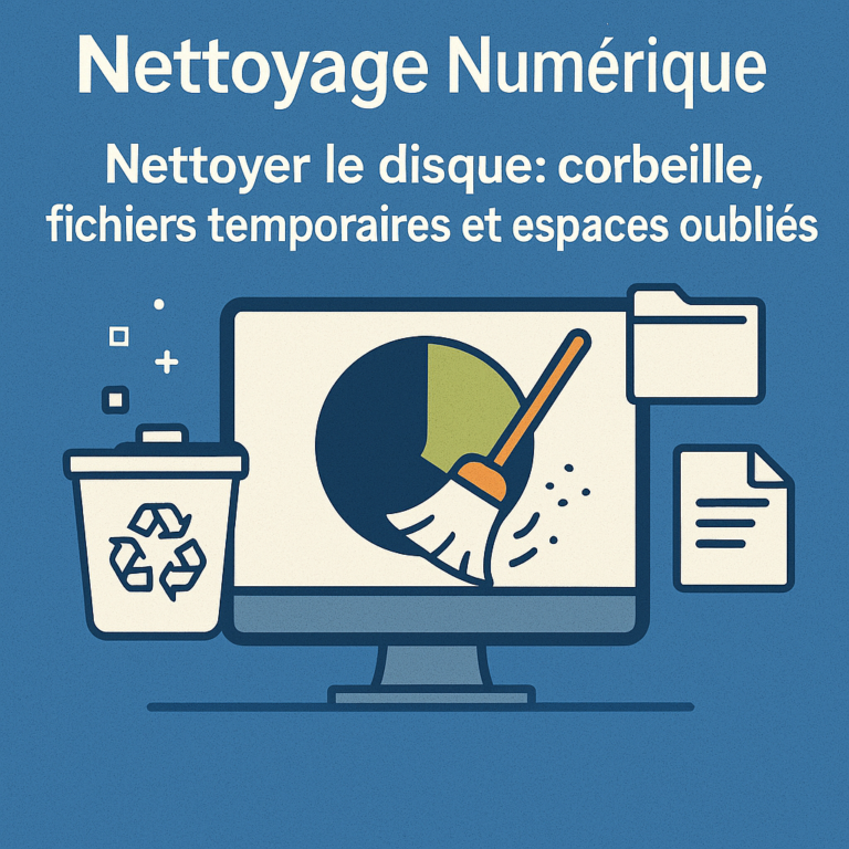 Nettoyage numerique - nettoyer le disque